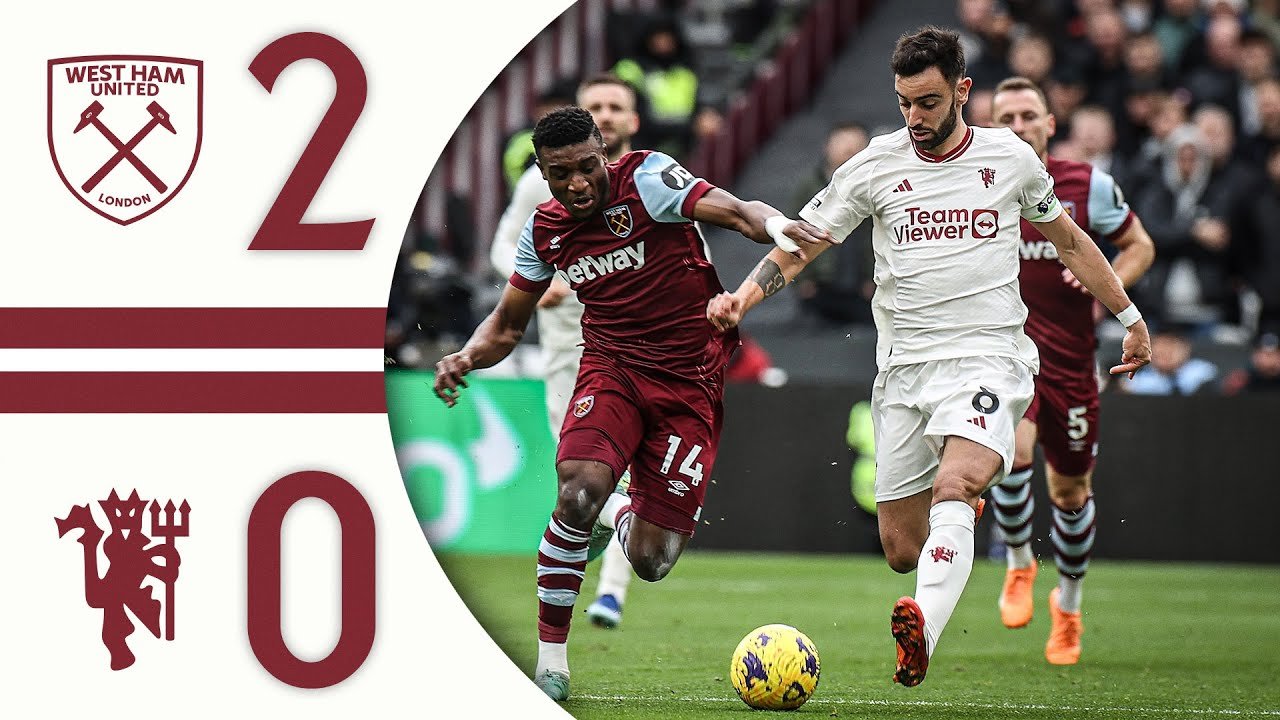 Man Utd 0–2 West Ham: Red Devils suffered their 17th defeat in the…